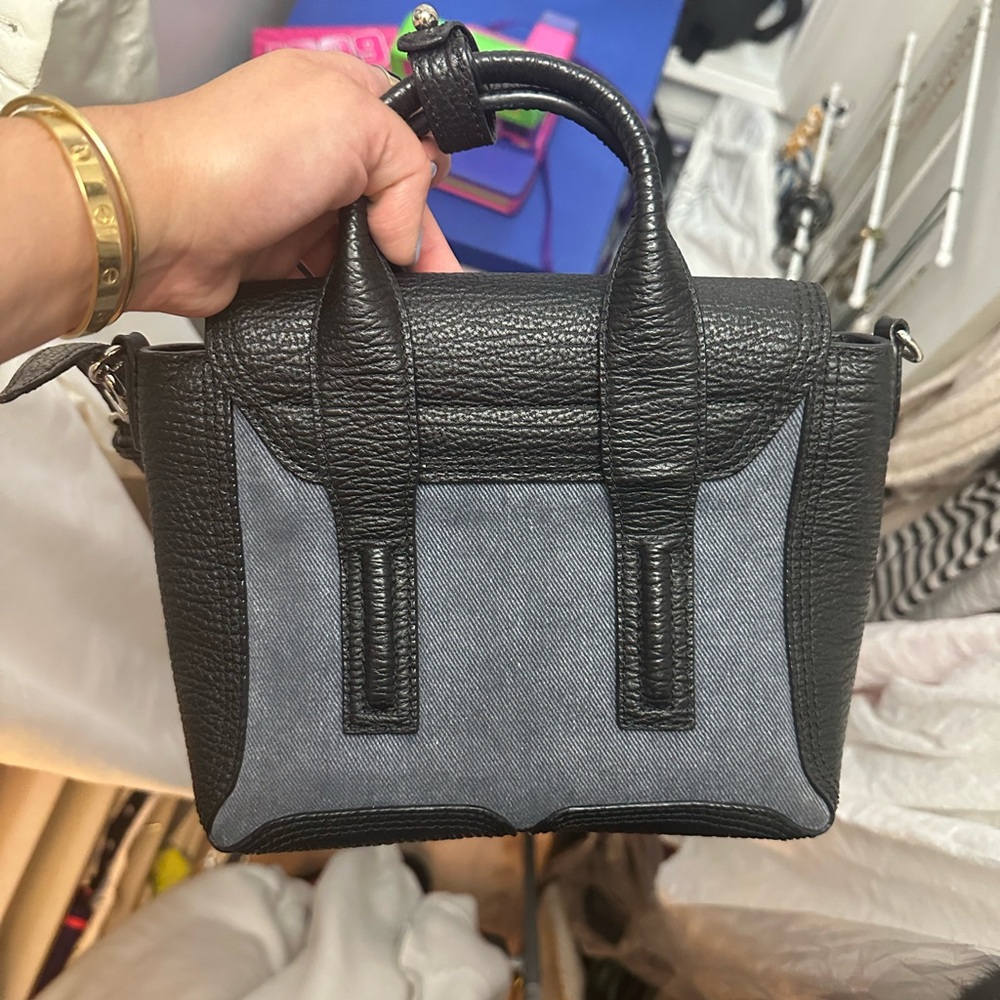 Authentic 3.1 Phillip Lim Mini Pashli Leather Satchel Bag - Picture 5 of 5
